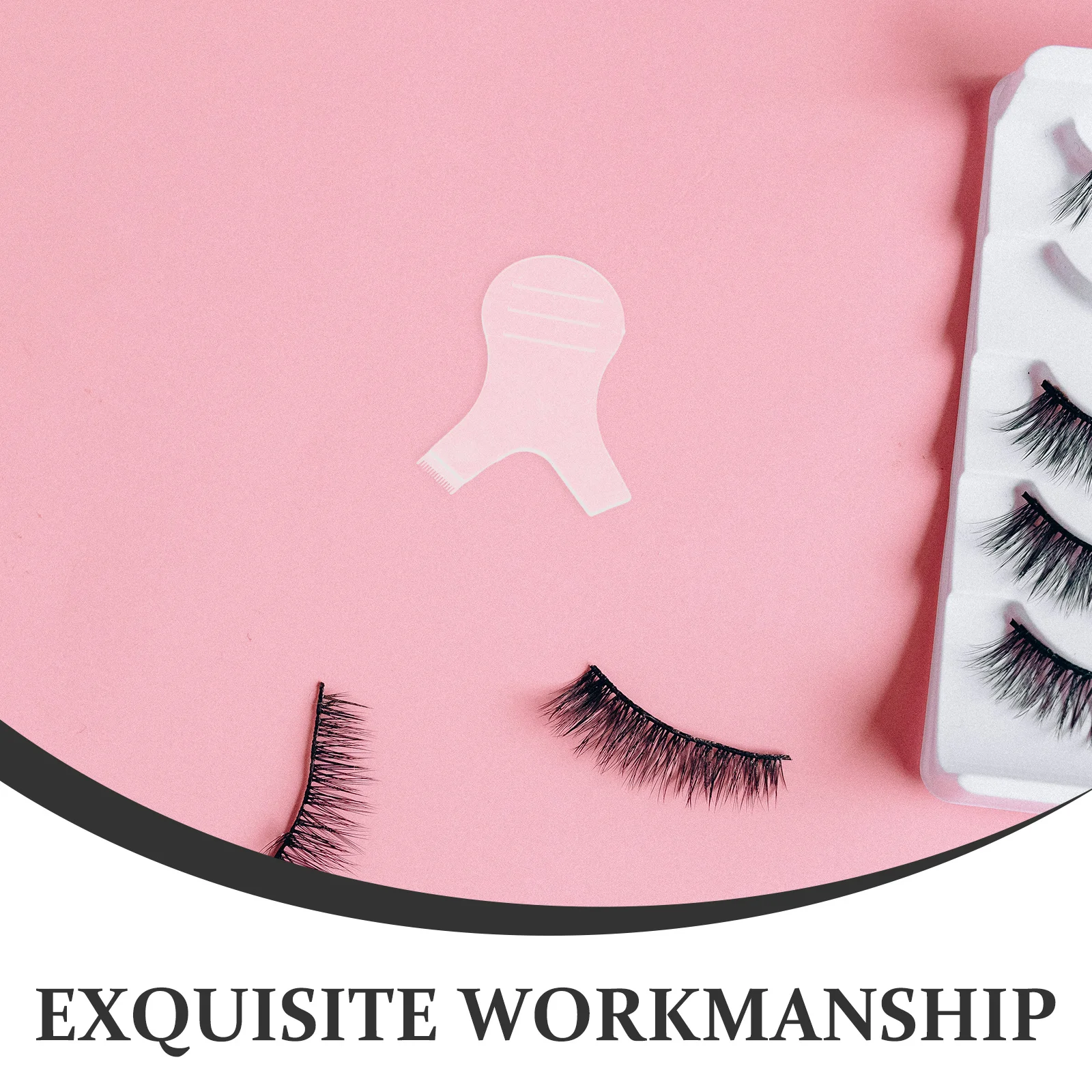 แปรงยกขนตา 50 ชิ้น รูปทรงตัว Y สำหรับยกขนตา ต่อขนตา แปรงดัดขนตาพลาสติก น้ำหนักเบา พกพาสะดวก อุปกรณ์แต่งหน้า