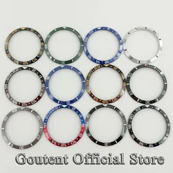 Goutent 34mm*28.8mm Ceramic Watch Bezel Insert Black/Blue/Green Bezel Ring Fit 36mm Automatic Watch Replacement Spare Parts