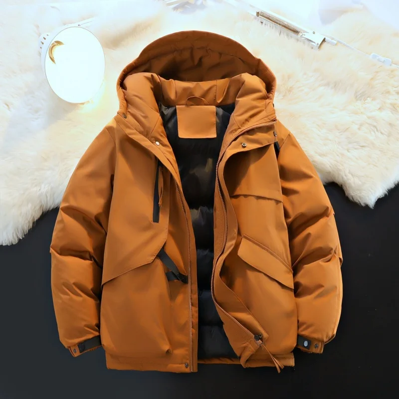 

Thermal Clothing Winter-30 Degrees Men's Winter Jacket Xxxl Men Hooded Winter Work Clothes Rain Parkas Thermal Mountain Parka