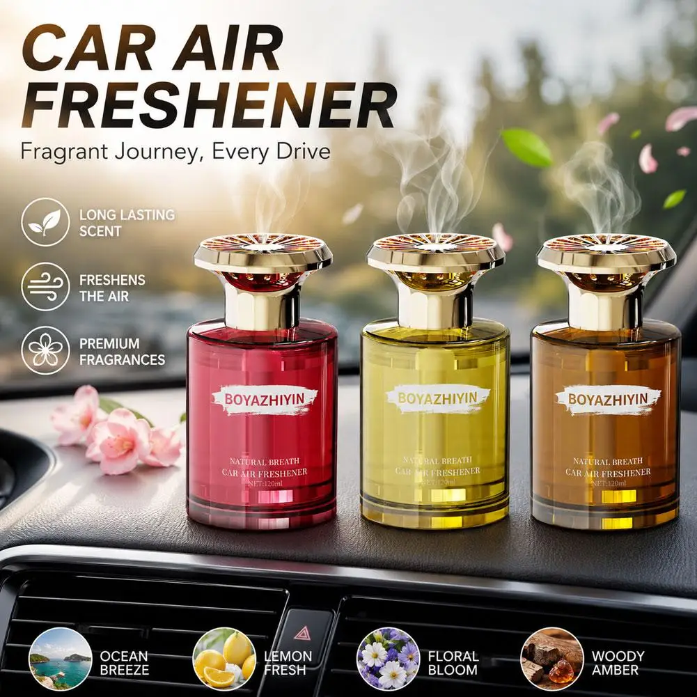 Diffuseur d'arôme pour voiture, pour hommes et femmes, parfum longue durée, désodorisant d'intérieur de qualité supérieure, ornement, accessoire automobile