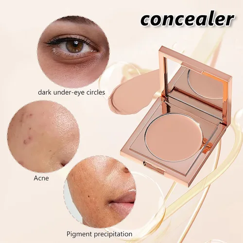 Imagen 2 del producto Corrector debajo de los ojos que ilumina el tono de la piel, hidratante, transparente, de larga duración, fácil de mezclar para un maquillaje Natural diario