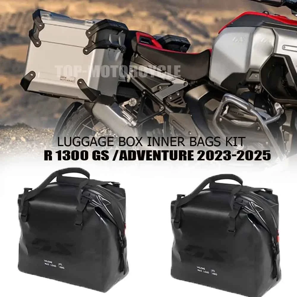 

For BMW R1300GS ADVENTURE R 1300 GS Adventure 1300GSA Aluminium Top Case Bags Motorcycle Black Luggage Side Case Inner Bag