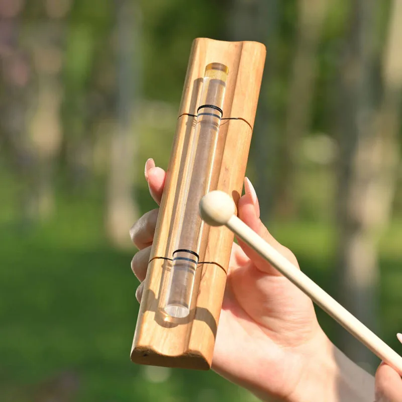 

Портативные хрустальные колокольчики 432 Гц для йоги и медитации, набор для духовного расслабления, профессиональные музыкальные инструменты