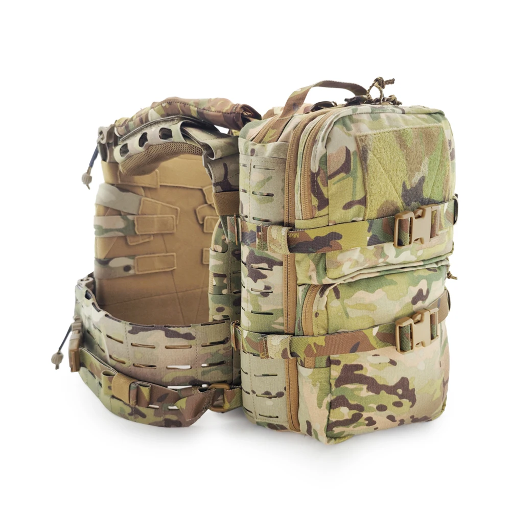 戦術アサルトバックパック ARC V2 プレートキャリア用 タクティカルベスト プレートキャリアパック 圧縮特殊作戦バッグ