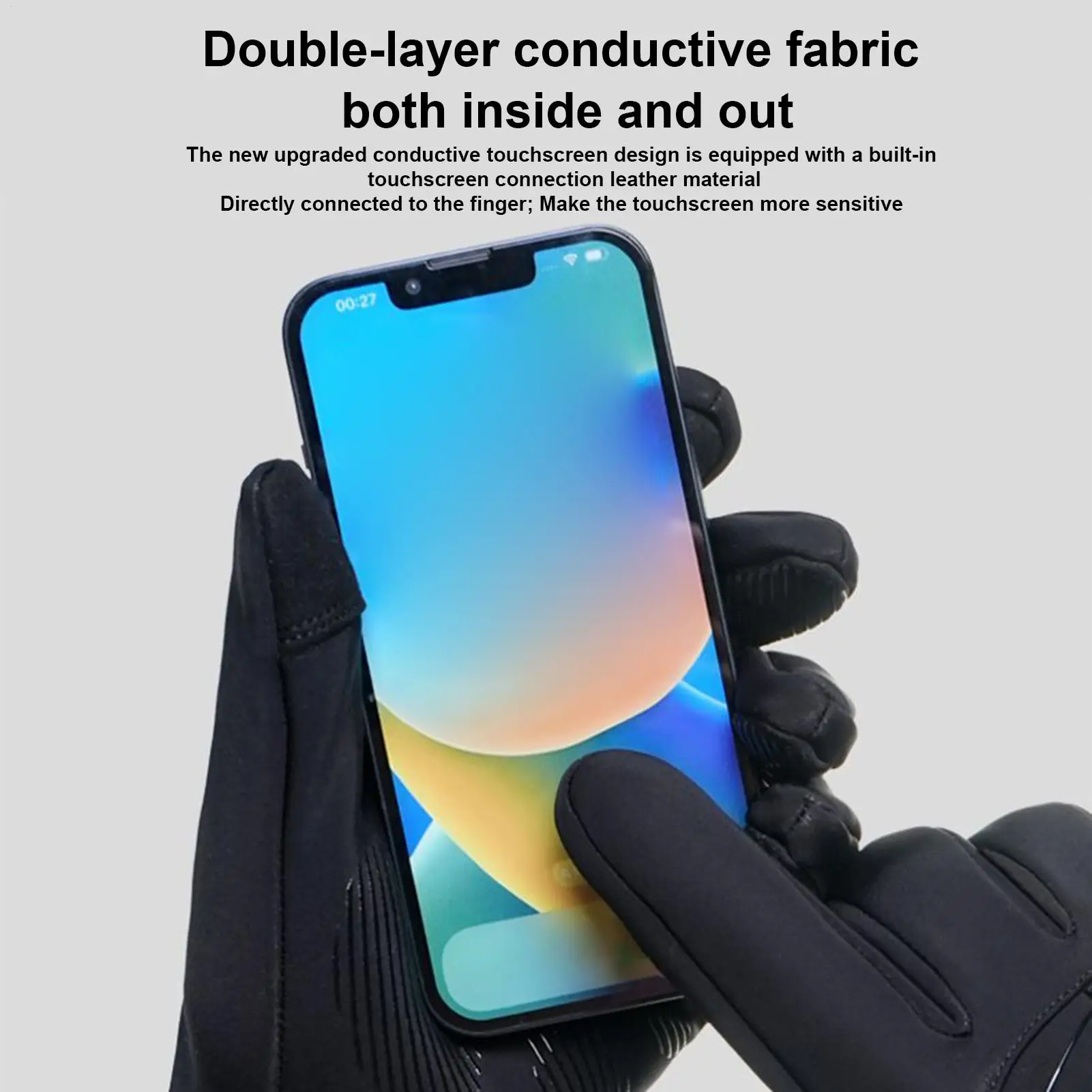 Guanti invernali Guanti touchscreen termici per la stagione fredda Guanti da guida resistenti alle intemperie per sci snowboard ciclismo pesca allenamento