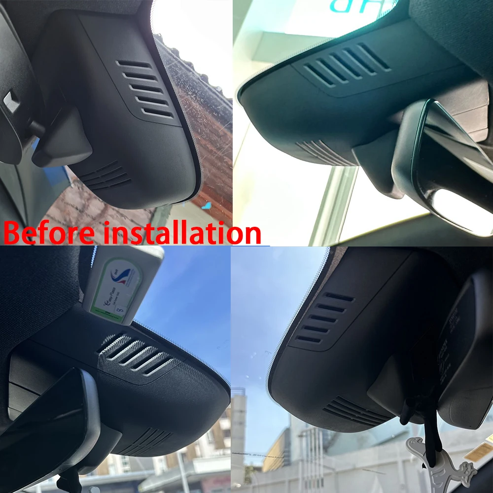 Car Camera 4K Plug and Play Dash Cam Video Recorder Night Vision for Volvo EC40 C40 Recharge 2021 2022 2023 2024 2025