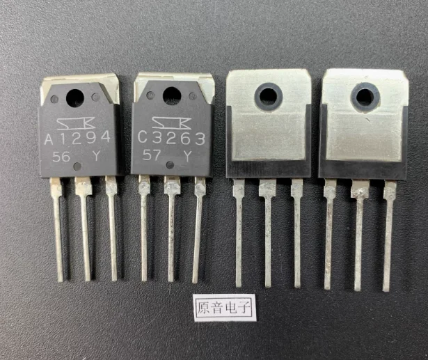 

Распродажа: 10 пар/30 пар оригинальных японских ламп Sanken для усилителей мощности, модели 2SA1294, 2SC3263, Y-образный звук, бесплатная доставка