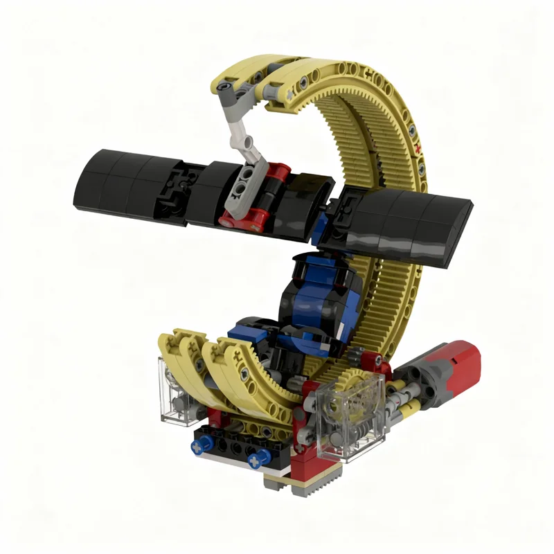 266pcs MOC Gear Houseware GAMING CHAIR Model Building Blocks Construction Creative Toy Christmas Gifts DIY Education Idea Brick