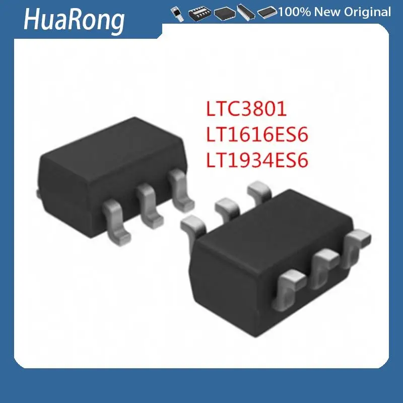 

5PCS/LOT LTC3801BES6 LTC3801ES6 LTC3801 LT1616ES6 LT1616 LT1934ES6 LT1934ES6-1 LT1934 SOT23-6