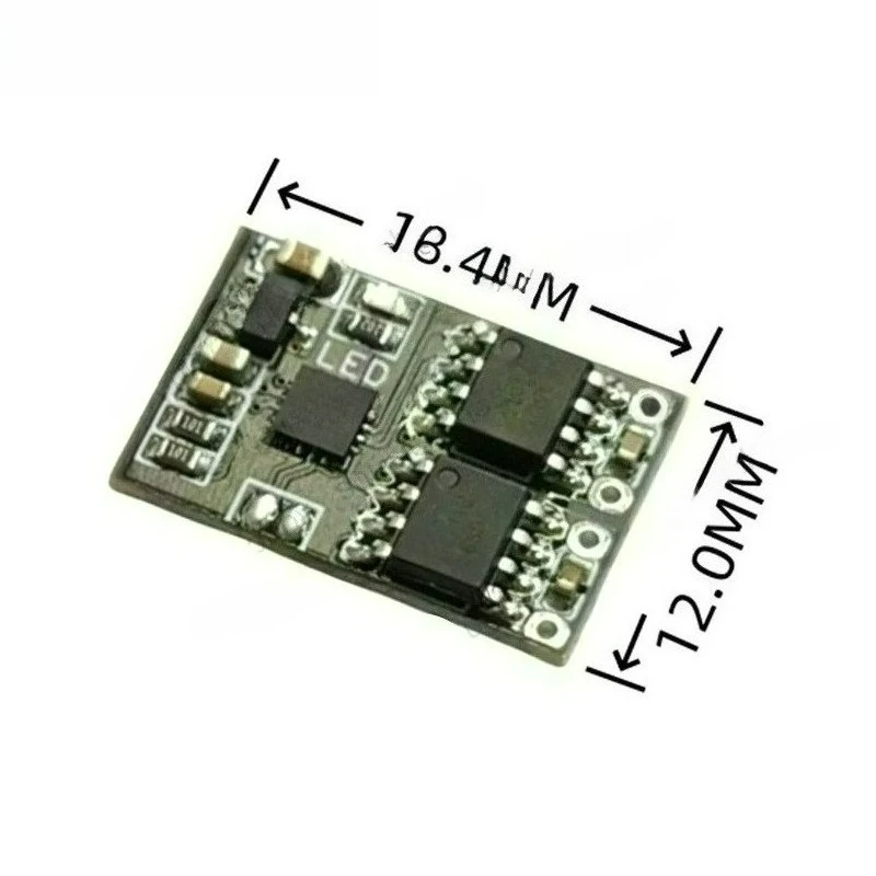 4PCS 1-3S 2-way Brushed ESC 3A/5A Drive Current Bidirectional Electronic Speed Controller for RC Tank Mini Tracked Vehicle Parts - view 4