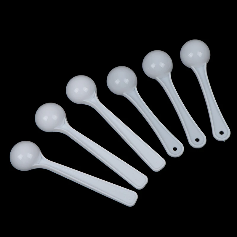 20PCS 1g Plastic 1 Gram Scoops/Spoons For Food/Milk/Medcine Measuring Spoons