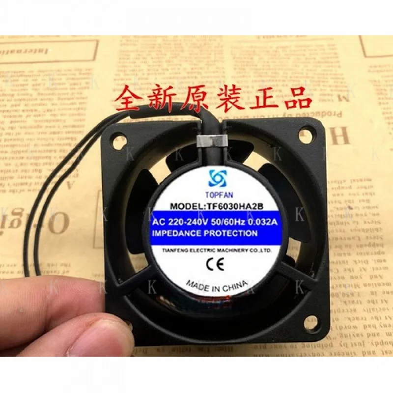 

C FOR TOPFAN TF6030HA2B AC220V-240V 0.032A 6CM Cooling Fan