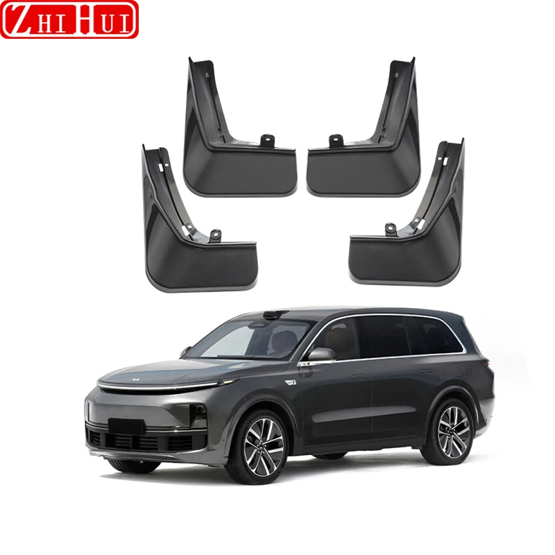 For Li Lixiang L7 2024 Restyling 2023 Car Non-destructive Baking Paint Mudguards Front & Rear Wheels Fenders Auto Accessories