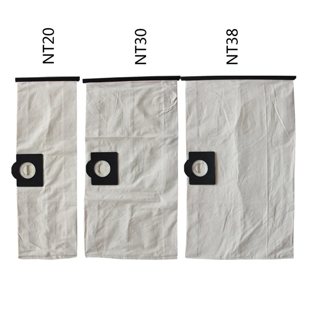 Washable Cloth Dust Bags For Karcher NT20 NT30 NT38 NT48/1 NT65/2 Vacuum Cleaner Replacement Accessories