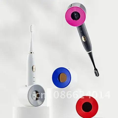 

Electric Toothbrush Holder Wall-Mounted Dustproof Perforated Bathroom Electric Toothbrush Holder