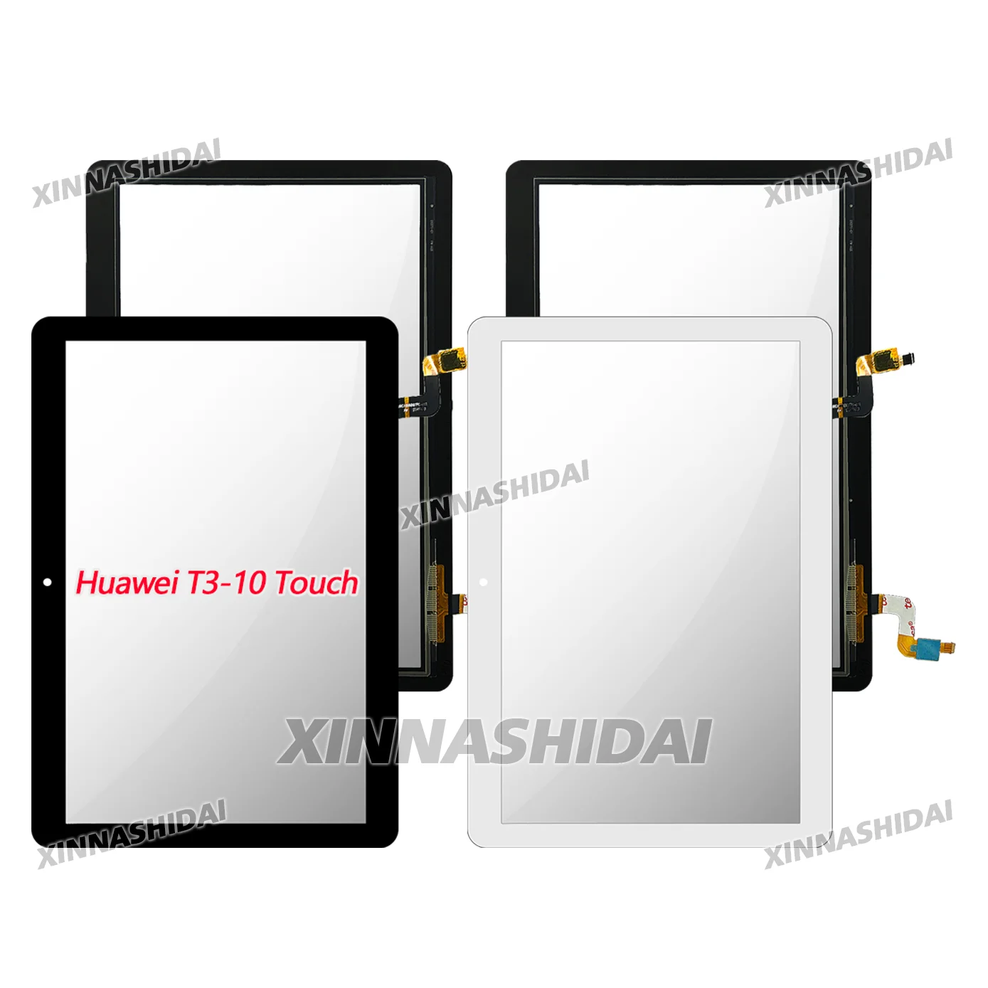 جديد لهواوي T3-10 LCD الجبهة الزجاج لوحة مجموعة المحولات الرقمية لشاشة تعمل بلمس إصلاح لهواوي MediaPad T3-10 اللمس 100% اختبارها #2