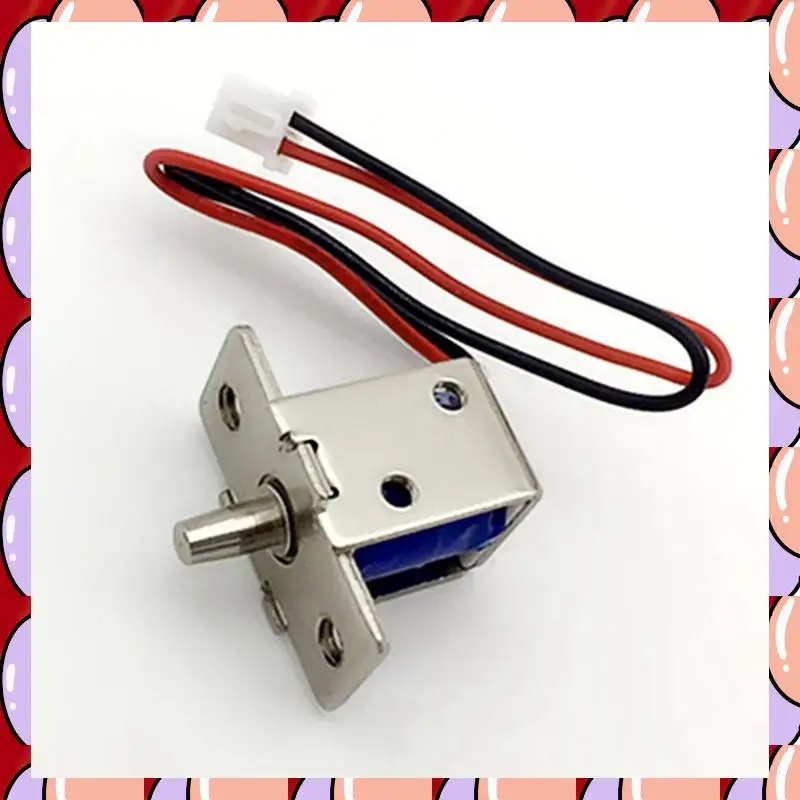 A72Z Mini Electronic Bolt Lock Compact Solenoid Electromagnet Door Lock Concealed Installation For Secure Access DC12V-1A