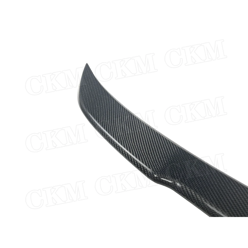

Carbon Fiber Trunk Trim Spoiler Rear Spoiler Boot lid Wings For BMW 4 Series F82 M4 spoiler 2014 - 2017 FRP Car Sticker