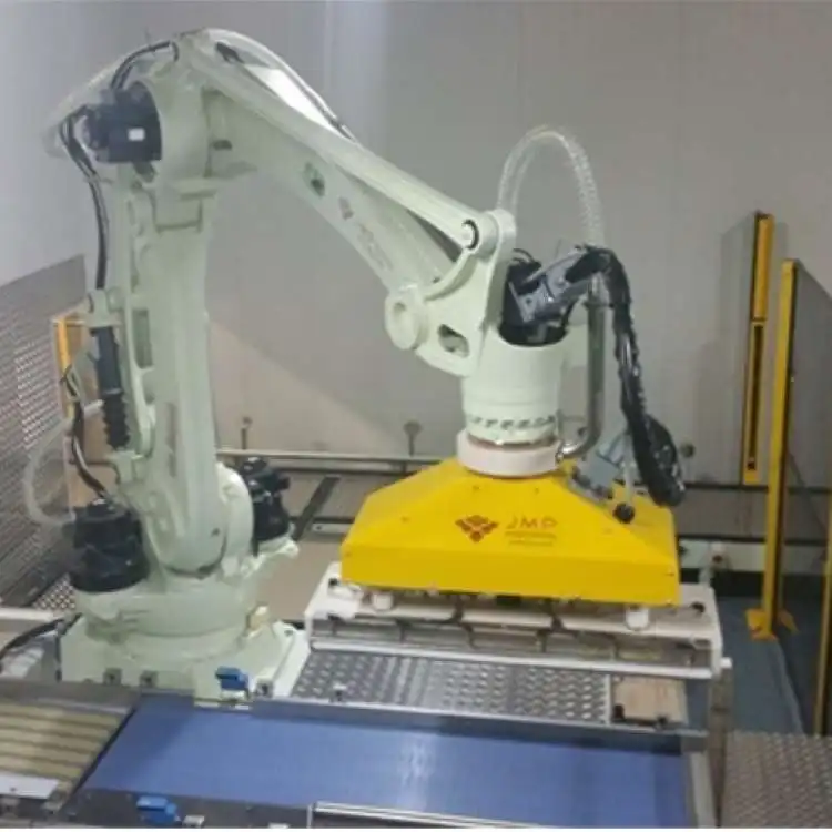 4 Axis Robot Arm 180kg Payload with Robotic Gripper for Pallets End of Line Palletizing Solutions view 5