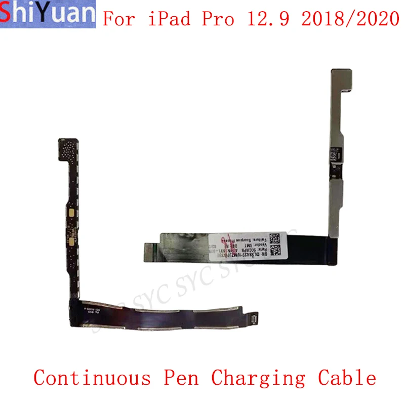 Continuous Pen Charging Flex Cable Ribbon For iPad Pro 12.9 2018 2020 Stylus Magnetic Suction Charging Board Repair Parts