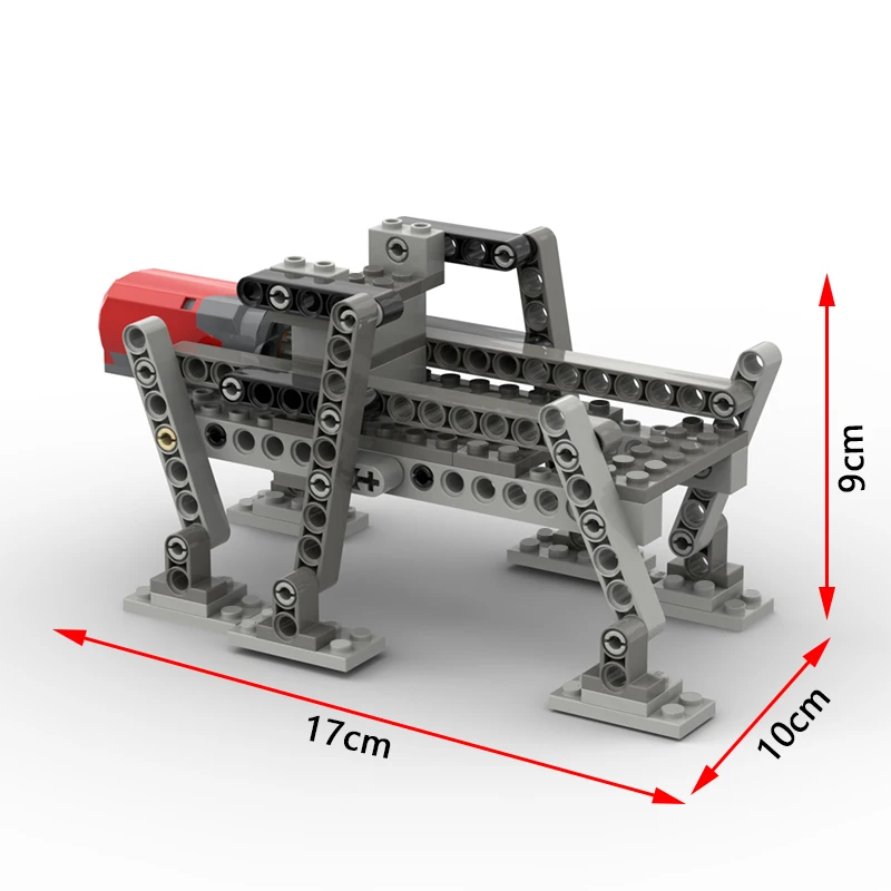 2024 NEW MOC Remote Control Walking Robotic for Motorized AT-TE Frame Six Legged Walker Model Education DIY Blocks Toys Gifts