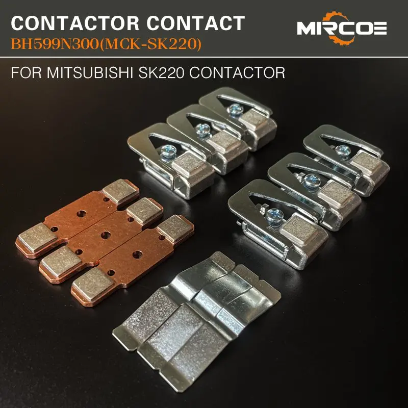 

Комплекты главных контактов и ремонтные комплекты BH599N300 для контактора Mitsubishi S-K220