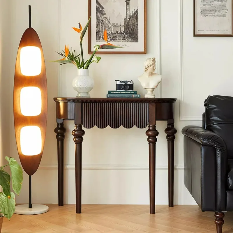 

Vintage Classic Console Table Design Aesthetic Beauty Trendy Console Table Storage Premium Tisch Wohnzimer Living Room Furniture