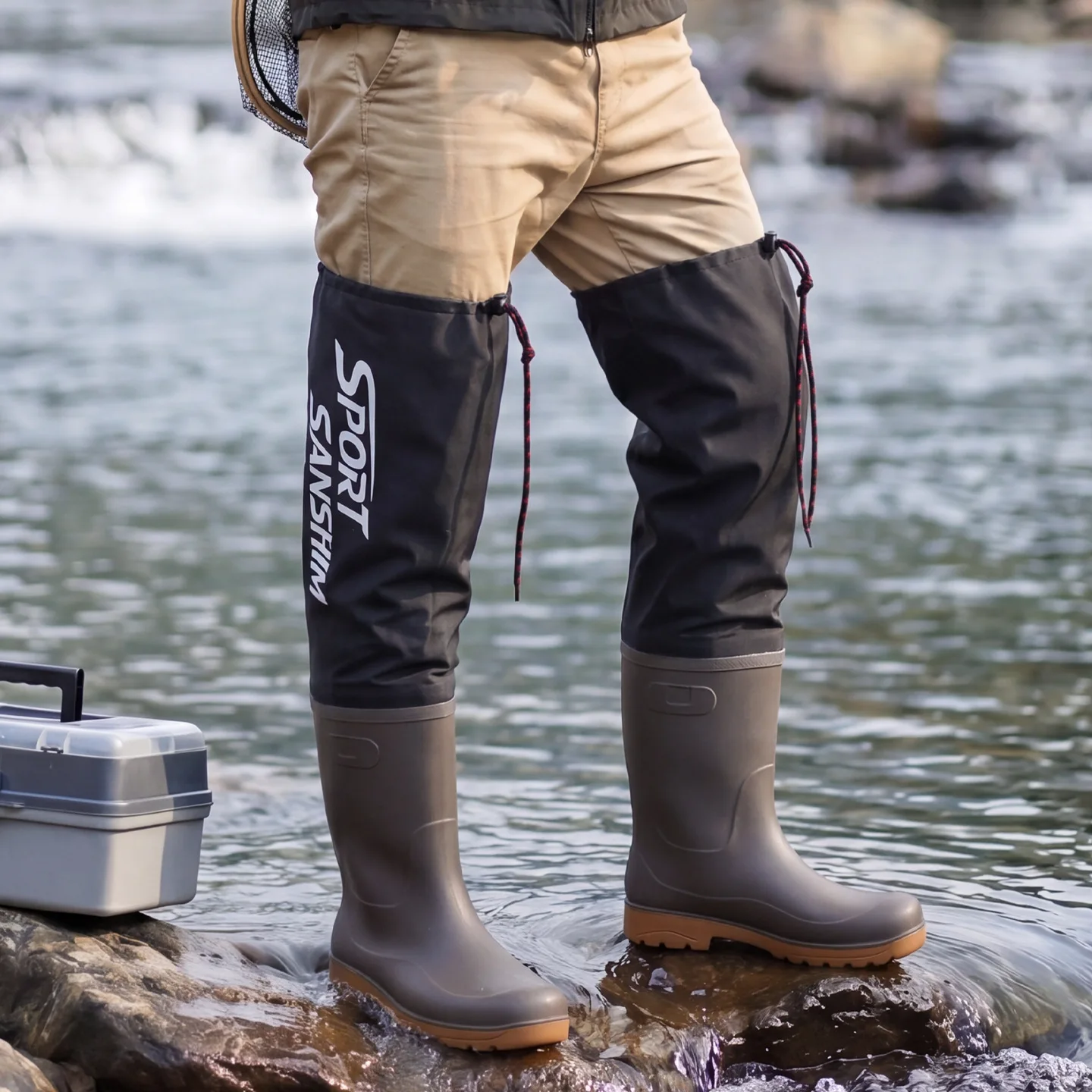 남성용 패션 방수 고무 낚시 부츠, 조절 가능한 드로스 - Hunting Boot Insole 리뷰 및 가격