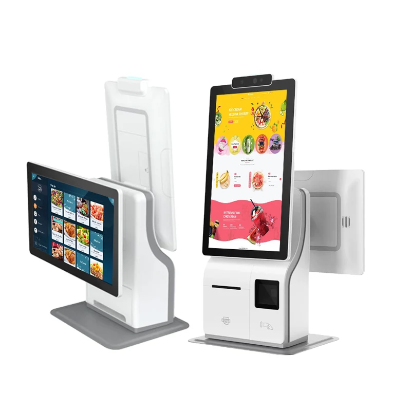 

15.6-Inch Desktop Single-Sided Self-service Cash Register with 2D Code Scanner Printer NFC