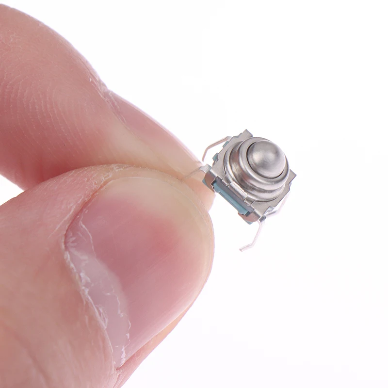 10pcs/set High Quality TS-F007 7*7 Metal Steel Ball Reset Switch DIP Type 4 Pin Tactile Switch Accessories