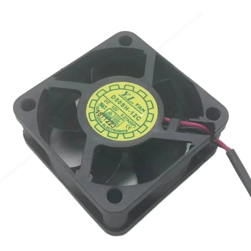 

VV FOR Yate Loon D50SH-12C Server Cooling Fan DC 12V 0.27A 50x50x20mm 2-Wire