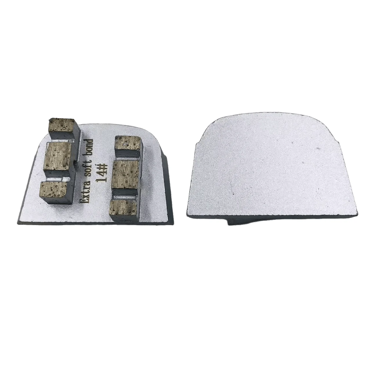 Lavina Diamond Grinding Tools Double M Segments Grinding Shoes Diamond Cutting Disc X-Series for Concrete Stone Grinding 9PCS