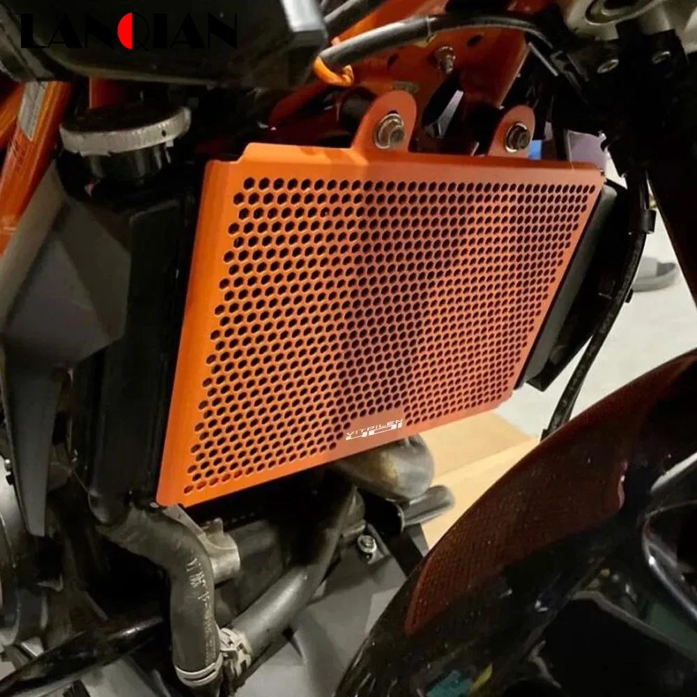 

For 390/125/250 Duke For Husqvarna Svartpilen 401/250 Vitpilen 401 2017-2022 2023 CNC Radiator Grille Guard Water Tank Protector