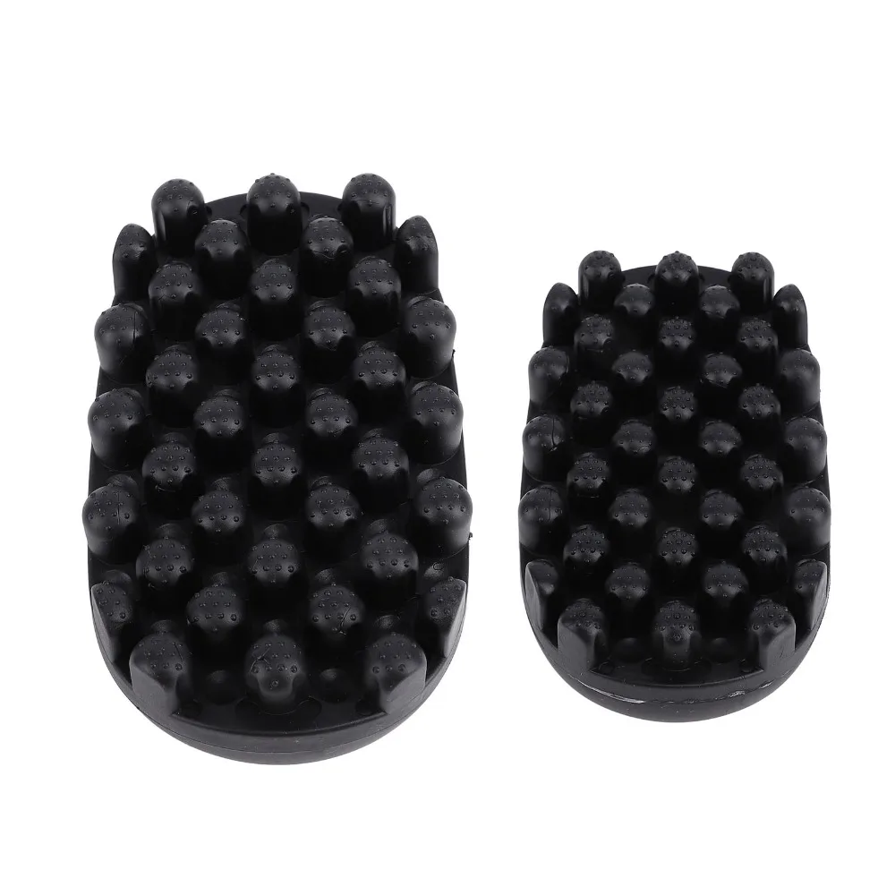Large and Small Size Rubber Curling Hair Brush Washable Professional Twist Curl Brush Durable Rubber Curl Brush