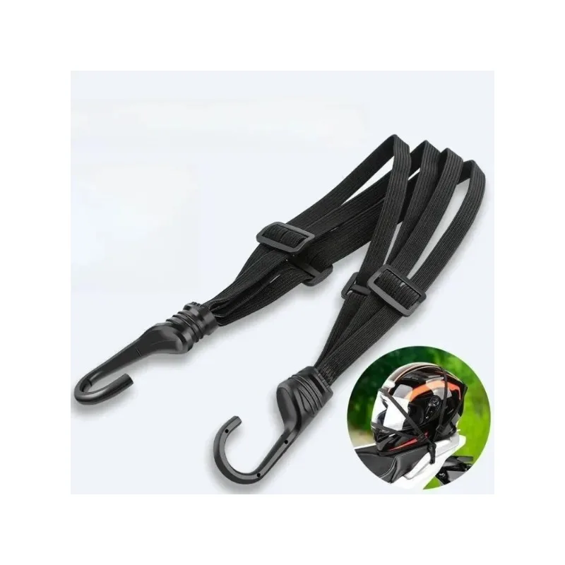 

Box Seat High-elasticity Strap with Hook Fixed Strap 4-in-1 Adjustable Multifunctional Motorcycle Electric Bicycle Helmet Rear