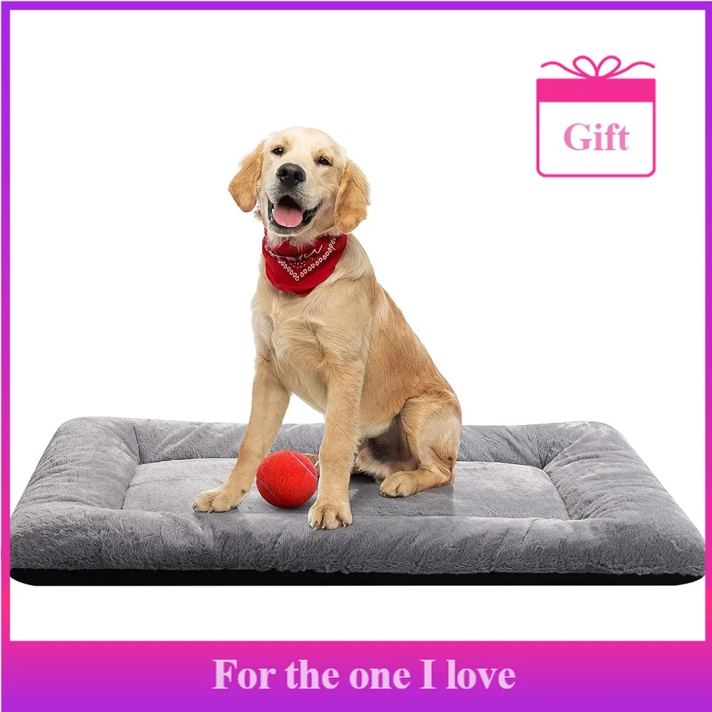

Dog Cage Mat, Suitable for Metal Cages, Super Soft, Washable, Non-slip, A Comfortable Sleeping Mat for Dogs