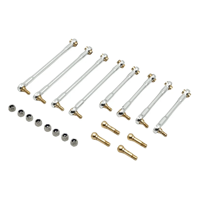 Chassis Bevestigingsstang voor WLP 1/16 C44 C34 FJ45 RC Auto Metalen Upgrade OP Accessoires Onderdelen