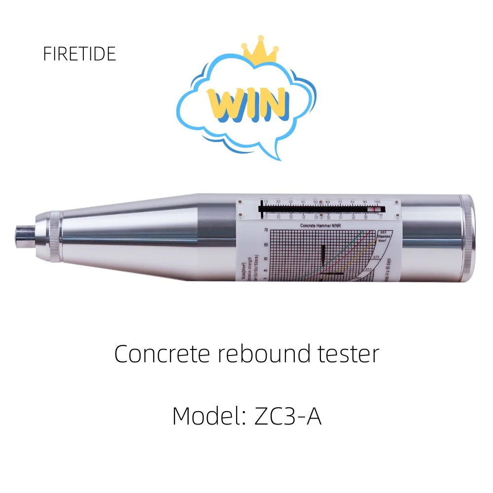 

ZC3-A Concrete Rebound Hammer Tester Resiliometer Hammer Test Meter Tool 10-60Mpa Concrete rebound tester strength tester