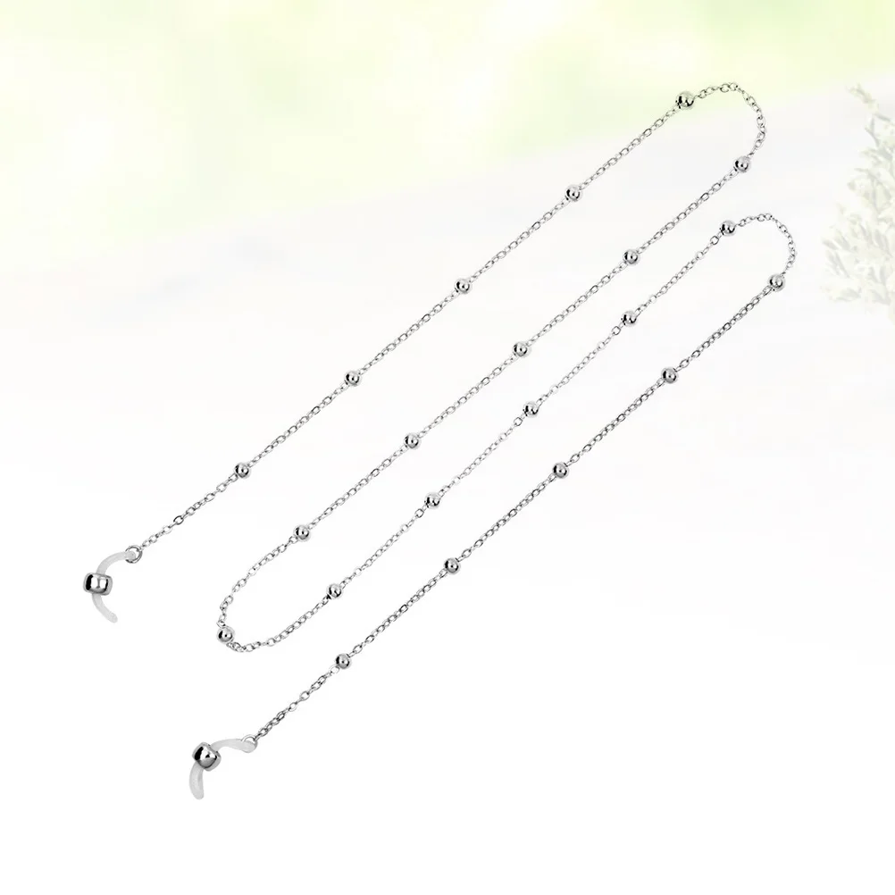 

Golden Eyeglass Chain Fashion Alloy Strong Eyewear Retainer for Neck Sports Running Hiking Glasses Holder Strap Women