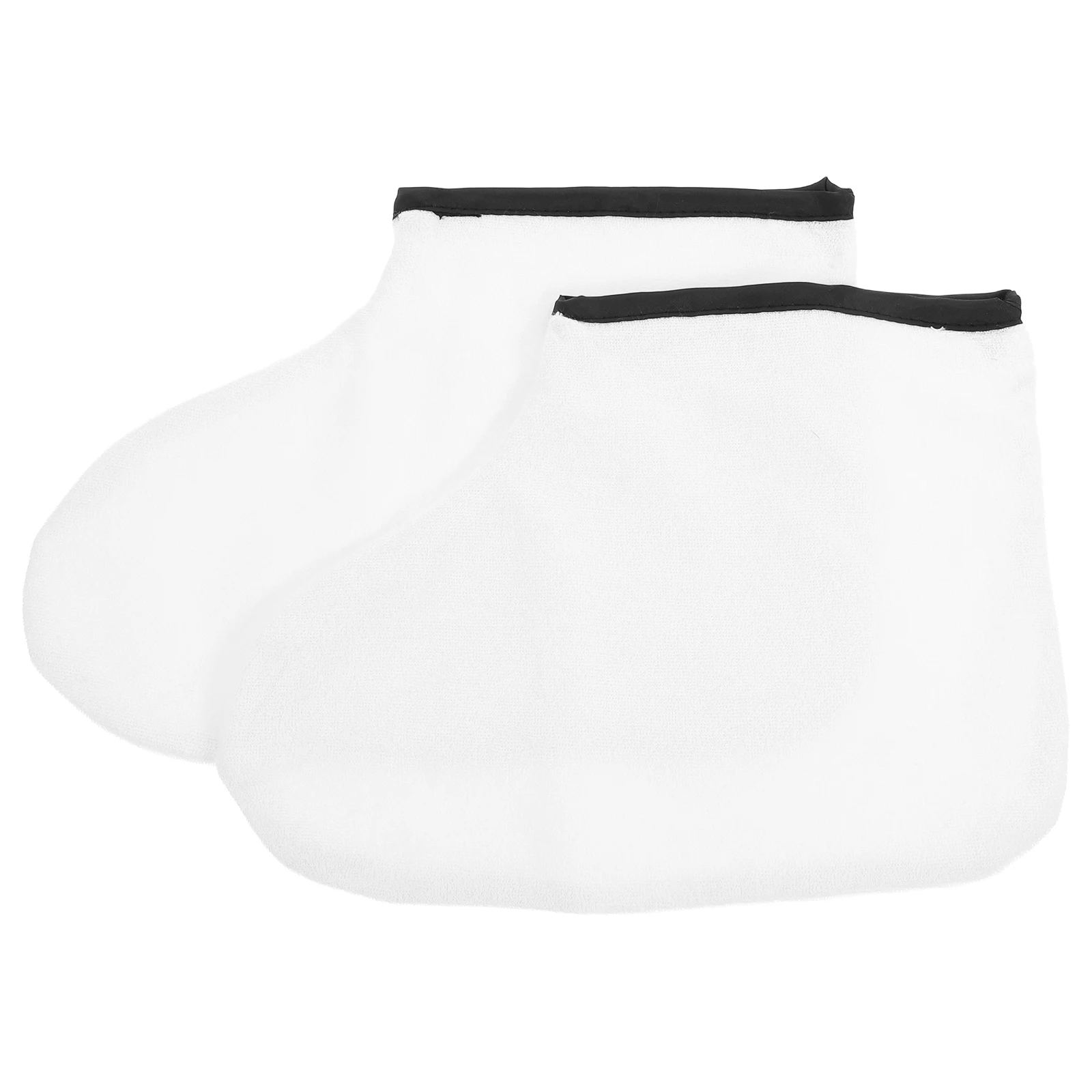 

1Pair Paraffin Wax Foot Covers Moisturizing Cotton Socks for Spa Salon Home Use Hydrating Treatment Heat Retention Foot Therapy