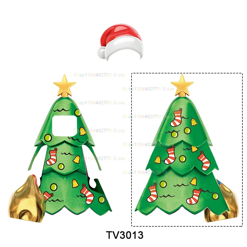 

Christmas Models Mini Building Blocks Action Figures Accessories Characters Boys Girls Toys for Children Birthday Gifts