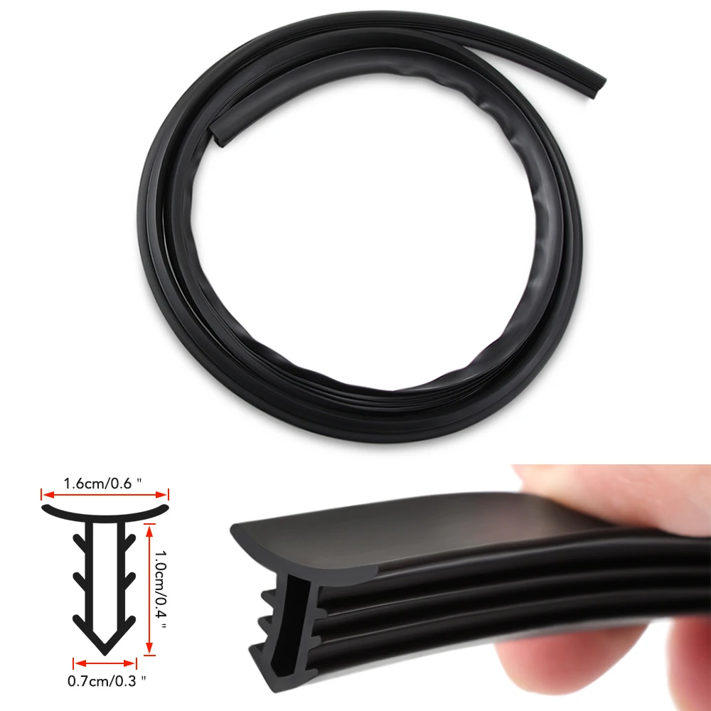 165cm Car Dashboard Soundproofing Sealing Strips For VW Rline TIGUAN PASSAT B7 B8 CC JETTA GOLF 7 MK7 GTI POLO Accessories