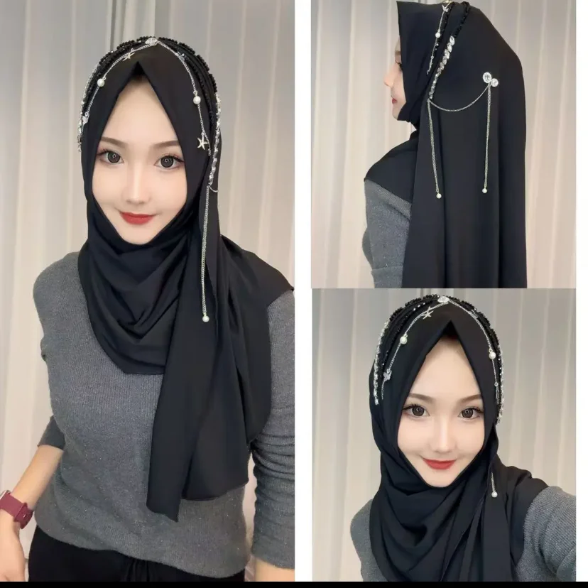 Muslim Wraps Instant Hijabs, Casual Winter Fashion, Islam Muslim Hijabs, 2024