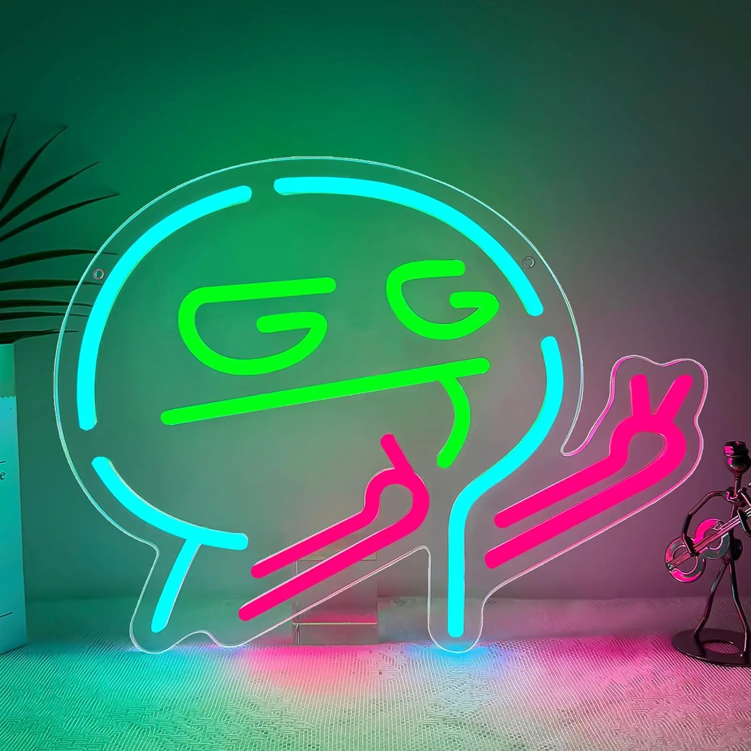 

Gaming Neon Sign for Game Room Decor LED Gamer Neon Light for Bedroom Bar Party Wall Decor Game Victory for Teen Boys Room Gifts