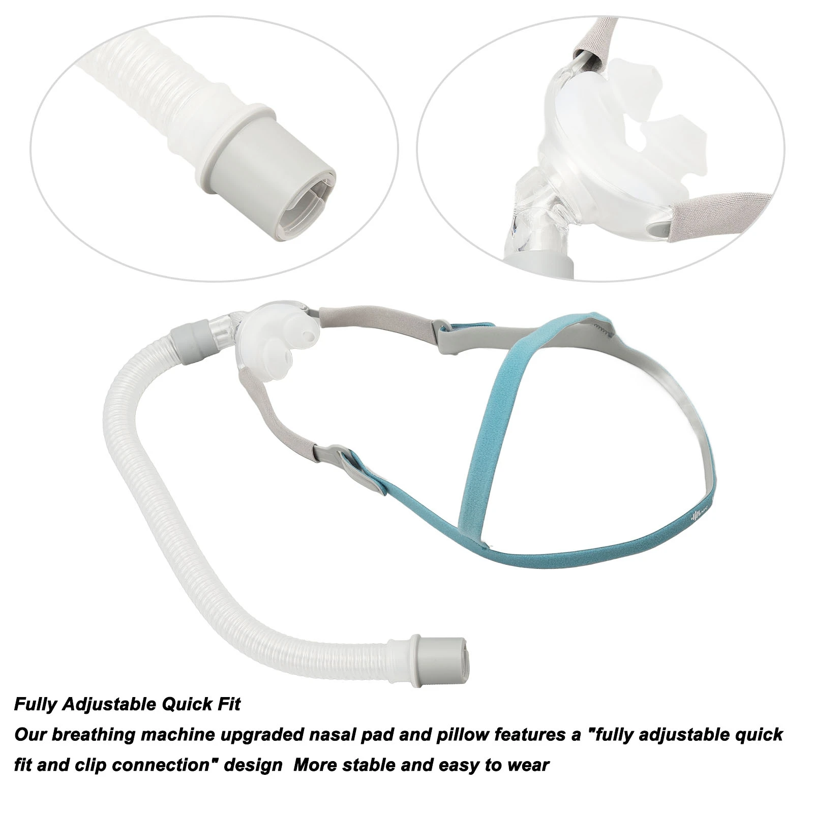 Sleeping Auxiliary Domestic Nasal Pillow Pad with Headgear Sleeping Auxiliary Accessories Including Headgear Frame Tube