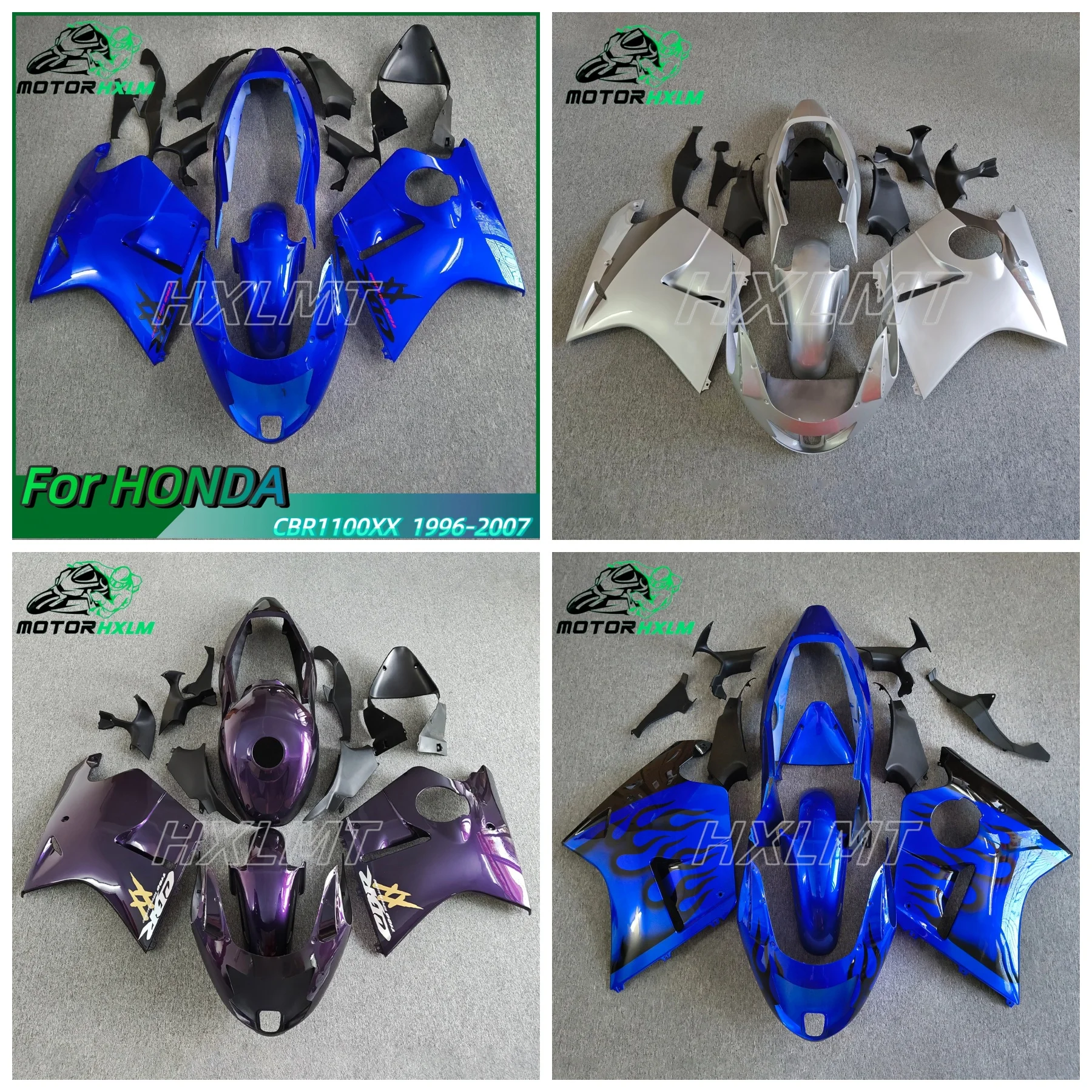 

Bodywork Kit For CBR1100XX 1997-2007 CBR1100 97 98 99 00 01 02 03 04 05 06 07 New ABS Plastic Rebuild Motorcycle Bodywork Blue