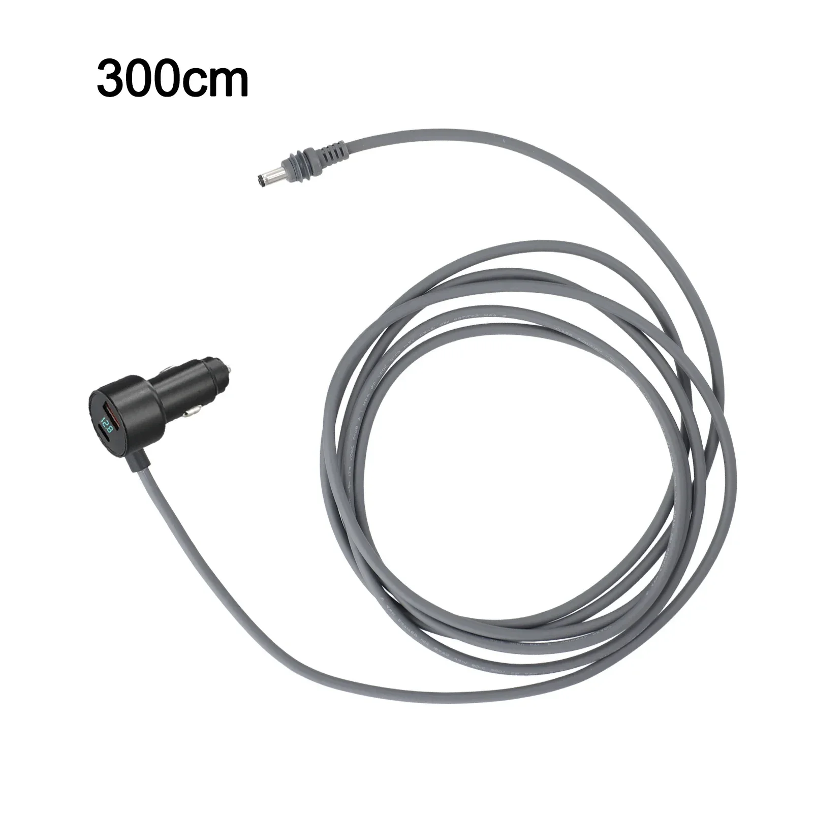 

1pc Digital Display Vehicle Power Cable For Starlink Mini And 12V-24V Vehicles Power Cable 12V-24V Adapter To DC Power Cable