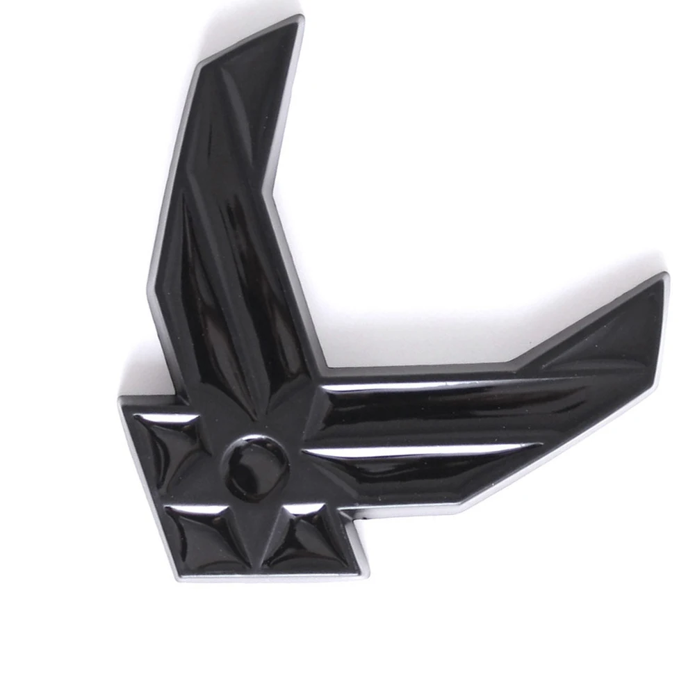 

1 Pieces Car Auto Motorcycle Trunk Fender Lid Badge Sticker Accessories For U.S. Air Force Black Logo Emblem