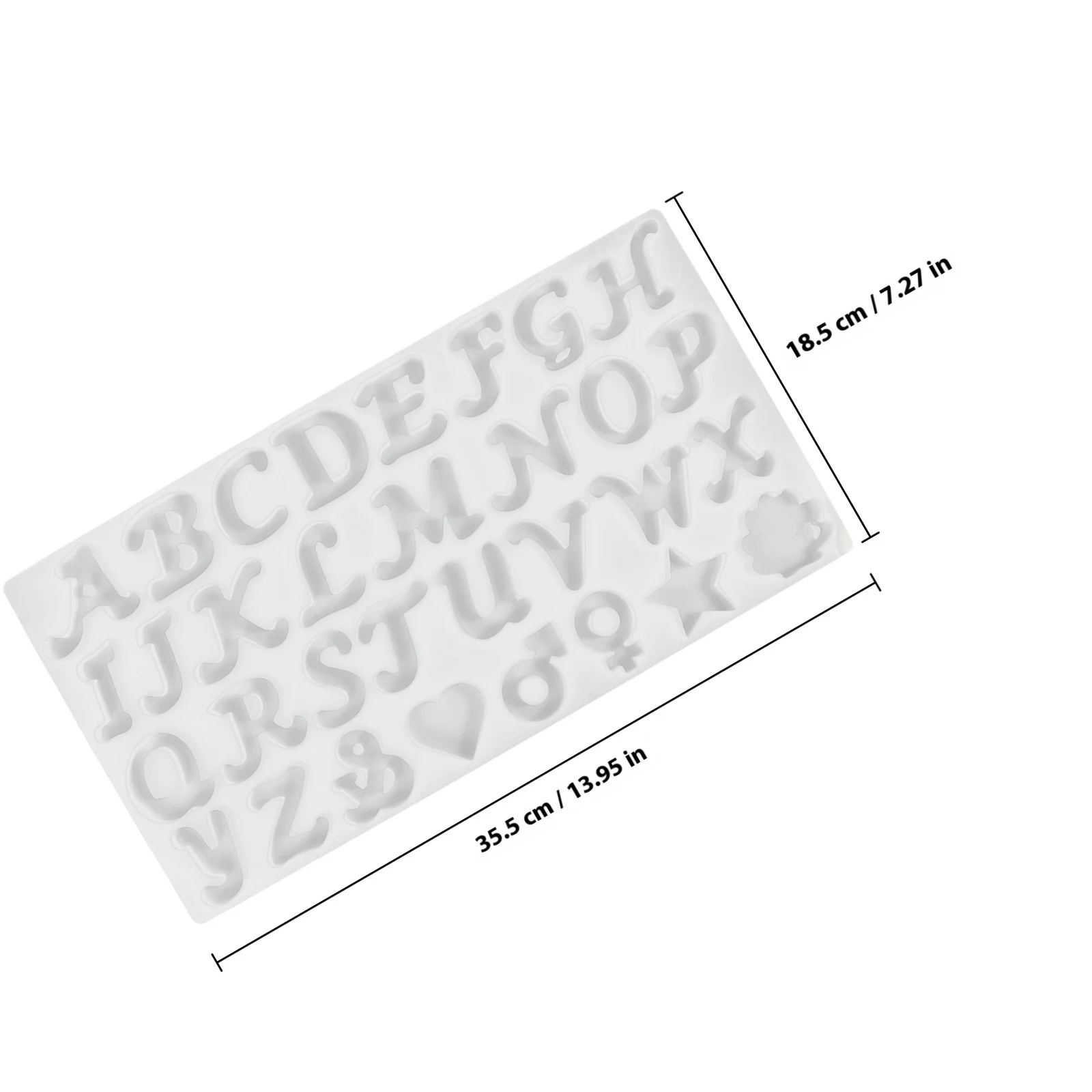 1 مجموعة 1 مجموعة الأبجدية قالب من السيليكون Diy المفاتيح قلادة الحرفية كيت مجوهرات من مادة الراتنج صنع رسائل أقراط إكسسوارات جذابة #5