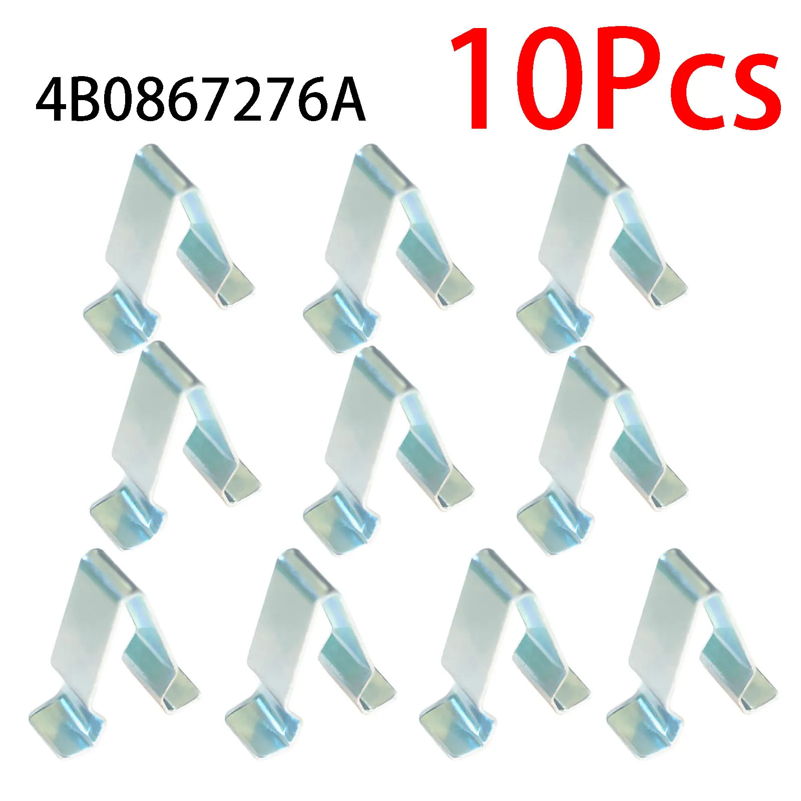 10X Tailgate Lining Boot Lid Trim Lining Metal Clips 4B0867276A For Skoda Octavia Fabia Superb Roomster Yeti Citigo Karoq Kodiaq